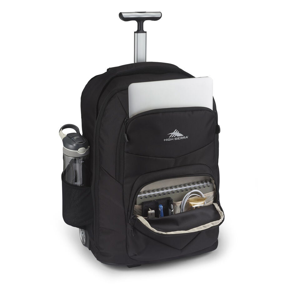 Powerglide Pro Wheeled Backpack in the color Black. image number 5